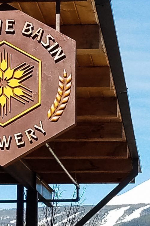 Beehive Basin Brewery, one of several Big Sky breweries