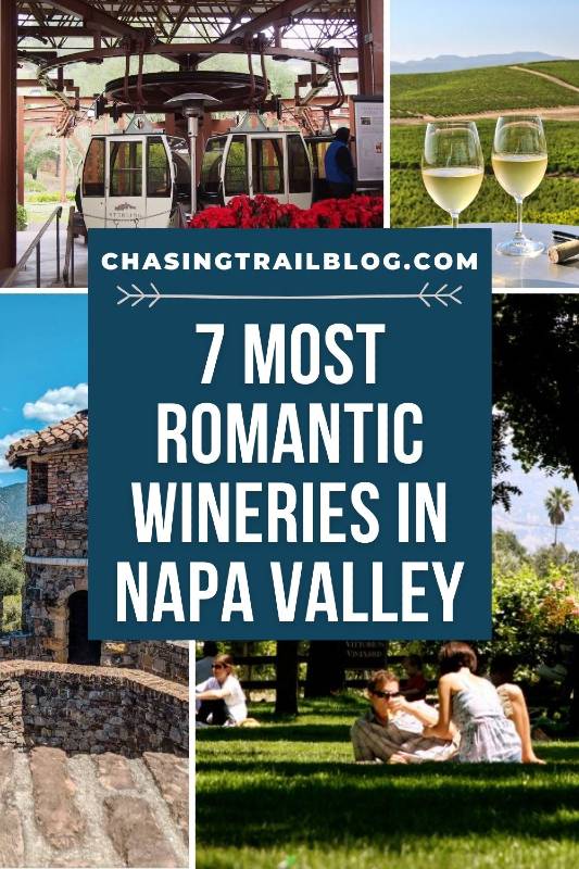 Photos of four of the most romantic wineries in Napa