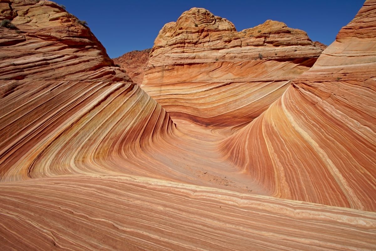The iconic view of The Wave Arizona