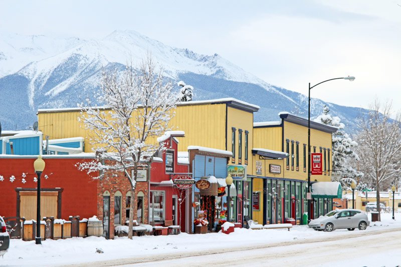 Main Street on Buena Vista, one of the best mountain towns in Colorado