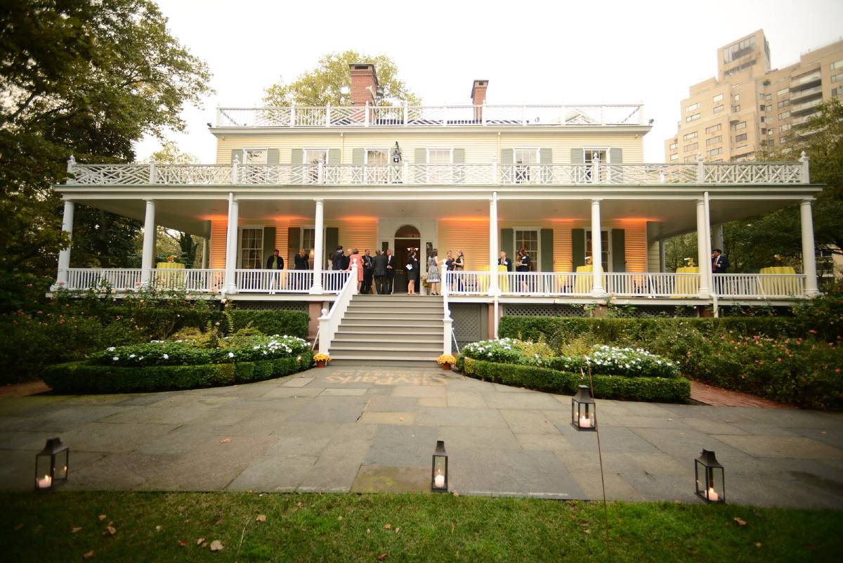 Gracie Mansion, the official residence of the mayor of NYC