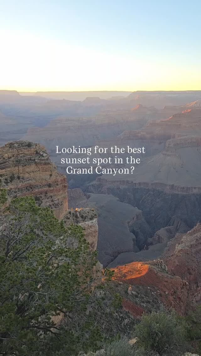 Hopi Point is almost universally considered the top sunset spot in Grand Canyon National Park, but Powell Point is riiiiight next to it. You actually see one from the other! Hopi comes with TONS of crowds (see second clip, that's 3+ bus loads of people waiting for a shuttle, whereas we had *4*), while Powell typically has none.

➡️ Take the Orange shuttle or, better yet, walk the Rim Trail from the Village (2.5 miles, mostly very easy, and bonus, near nonstop GC views), then shuttle back.

#grandcanyonnationalpark #grandcanyonsunset #grandcanyon #arizonacollective